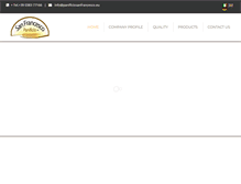 Tablet Screenshot of panificiosanfrancesco.eu